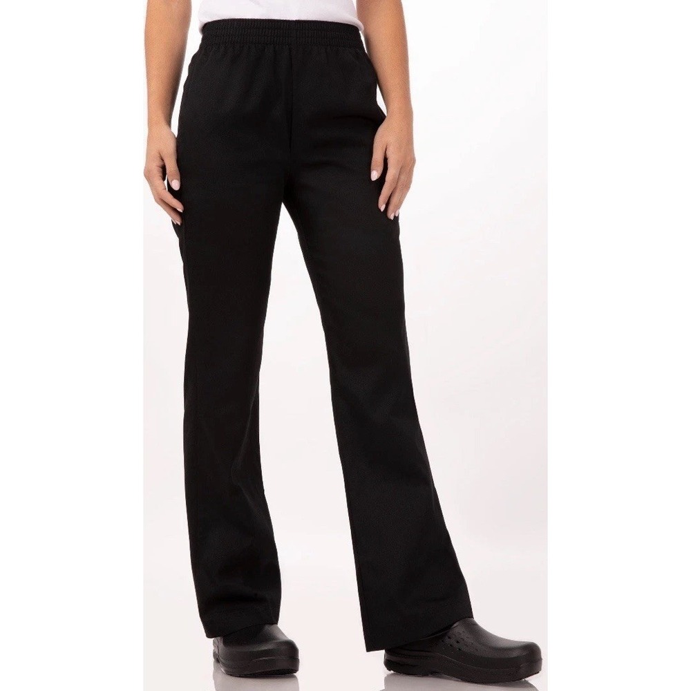 Chef Works Lightweight Slim Pants Men's Size 3XL Black NWT